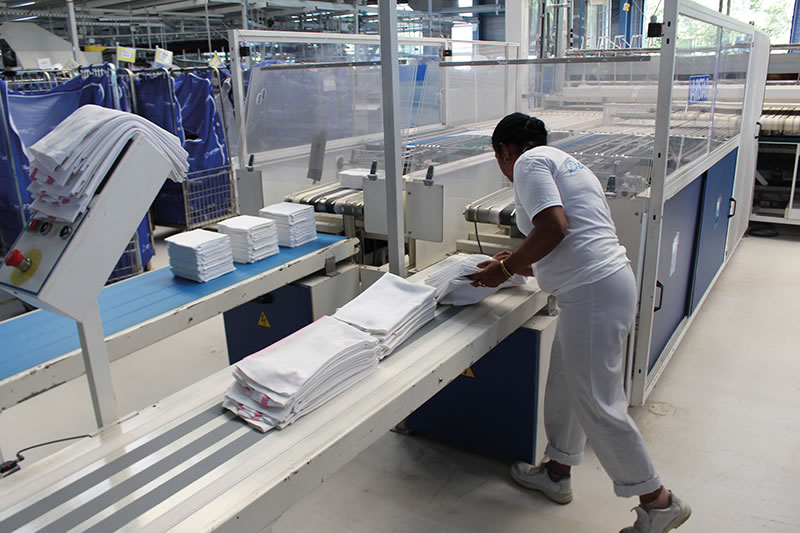 Machine pliage du linge