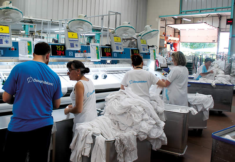 Machine de tri du linge